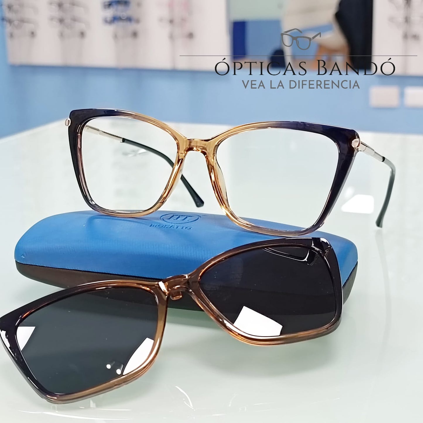 Lentes opticos mujer mica de sol