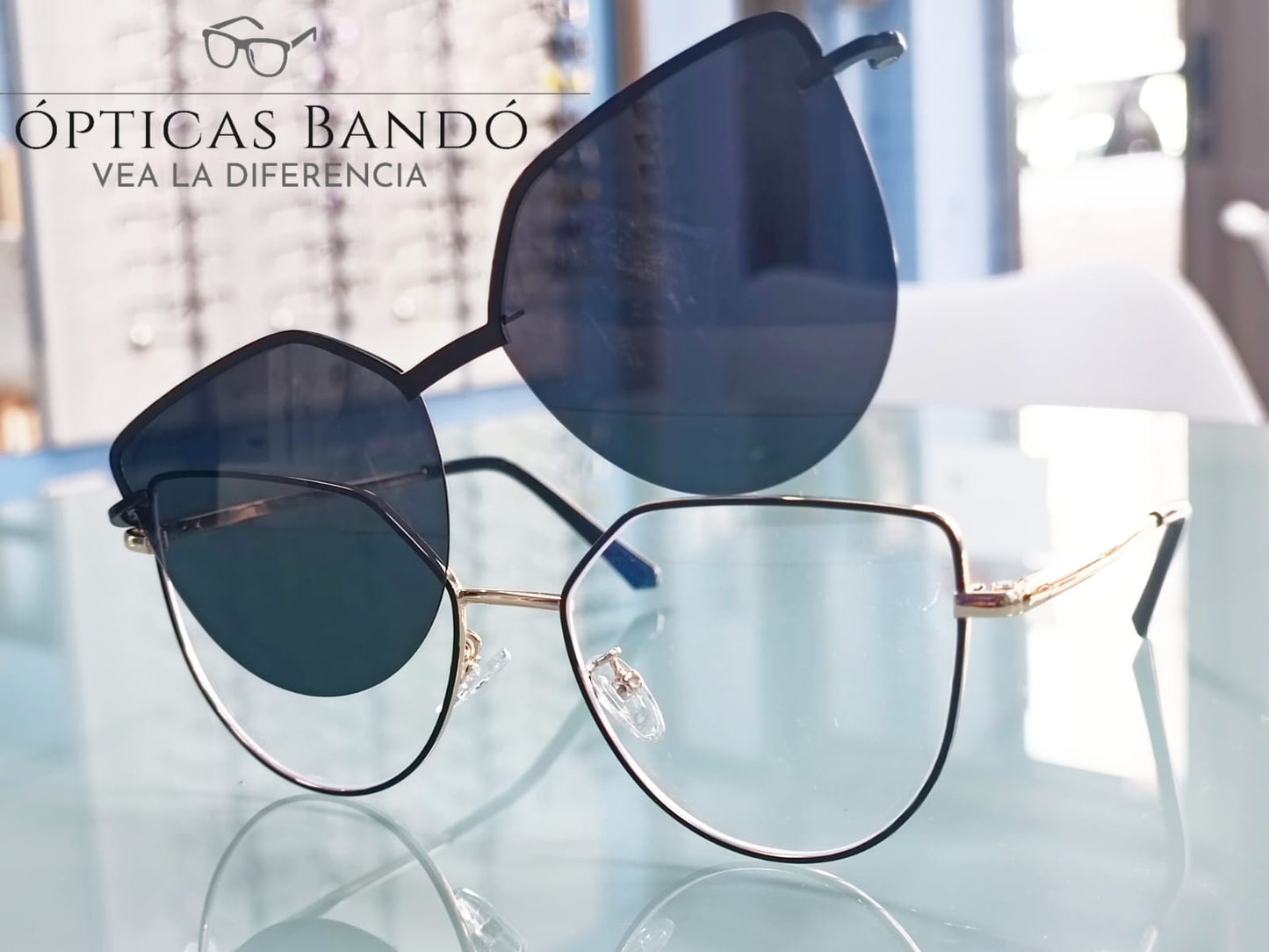 Lentes opticos mujer mica de sol