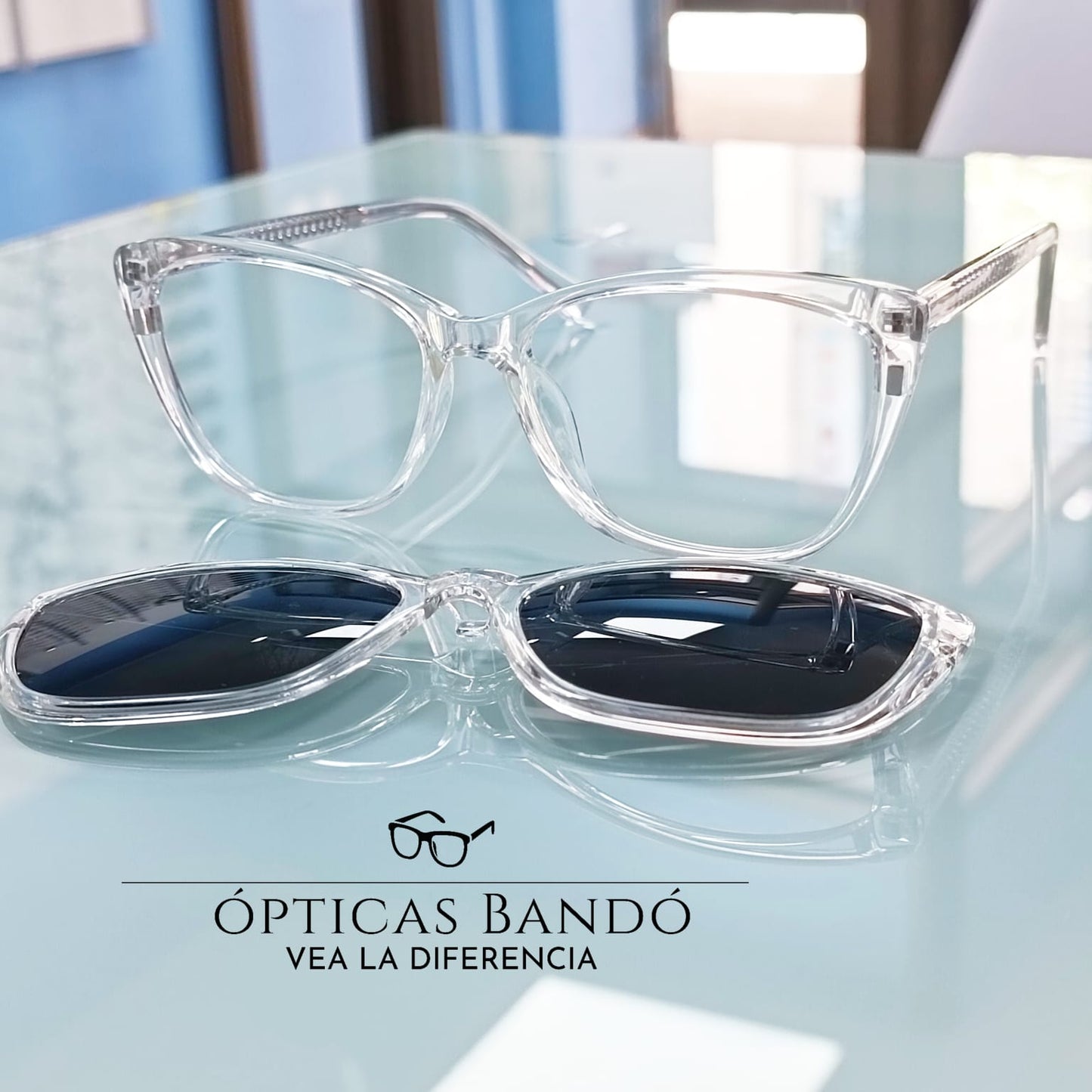 Lentes opticos mujer mica de sol