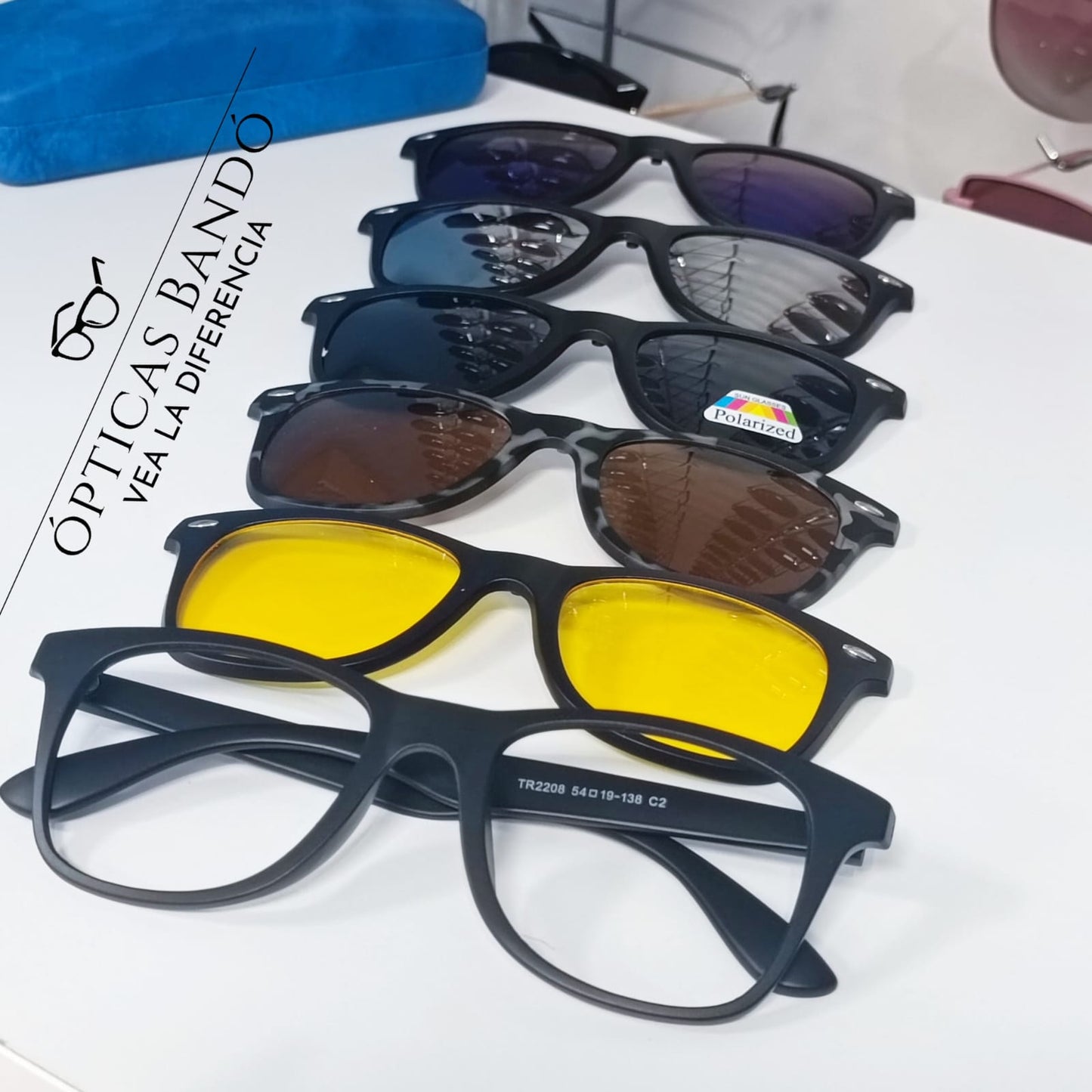 Lentes opticos mica de sol hombre y mujer