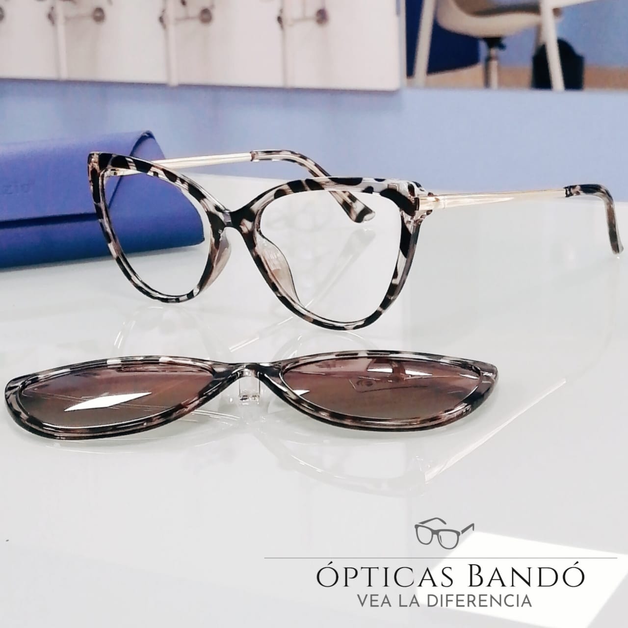 Lente óptico con mica de sol