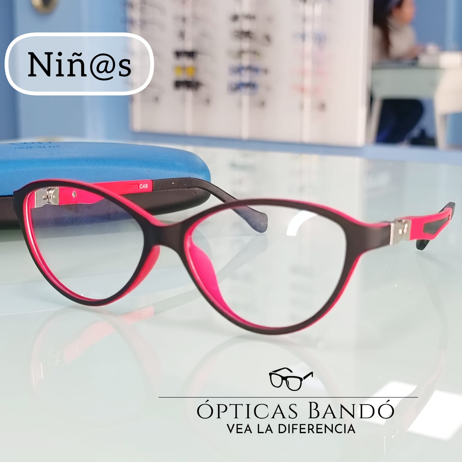 Lentes opticos nino y nina