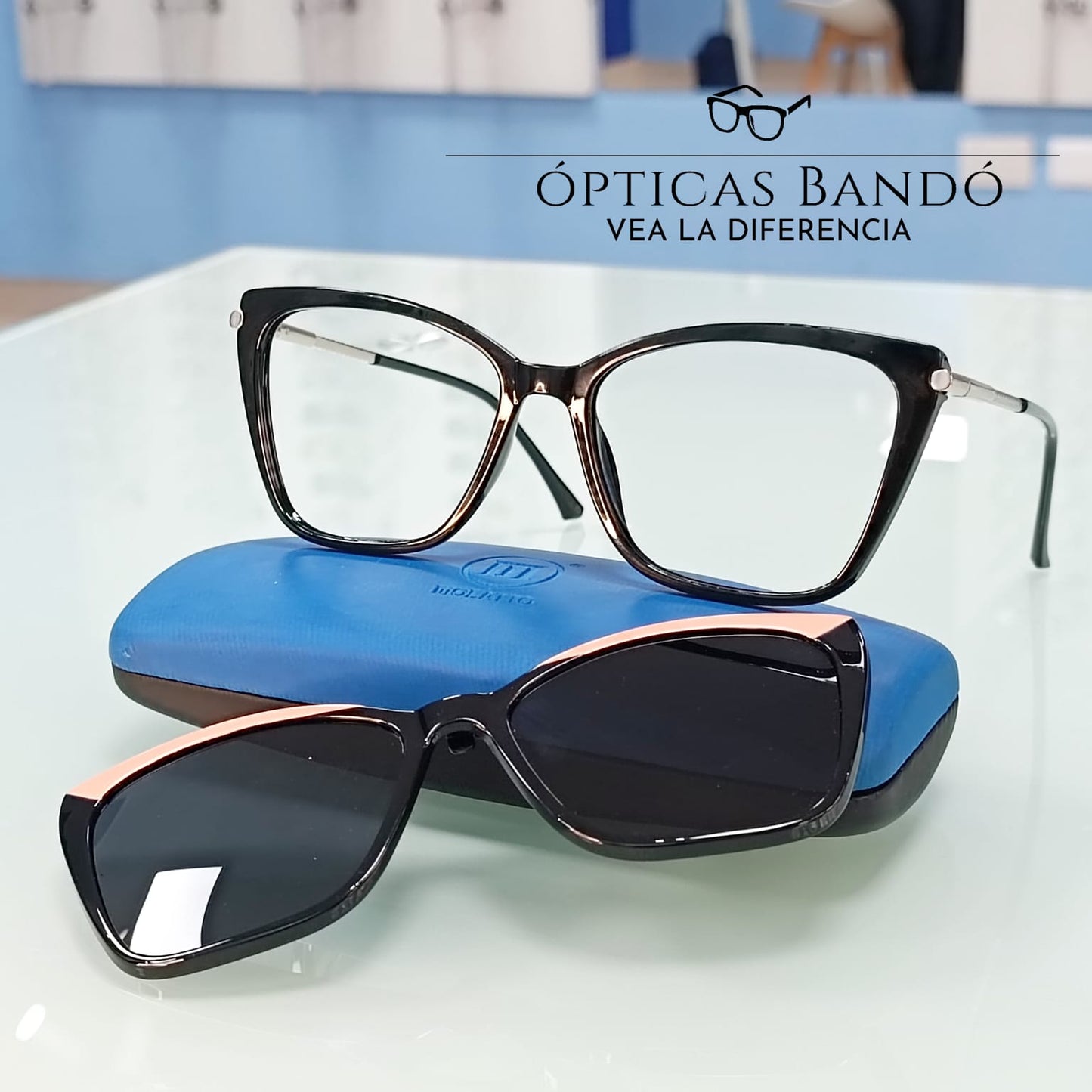 Lentes opticos mujer mica de sol